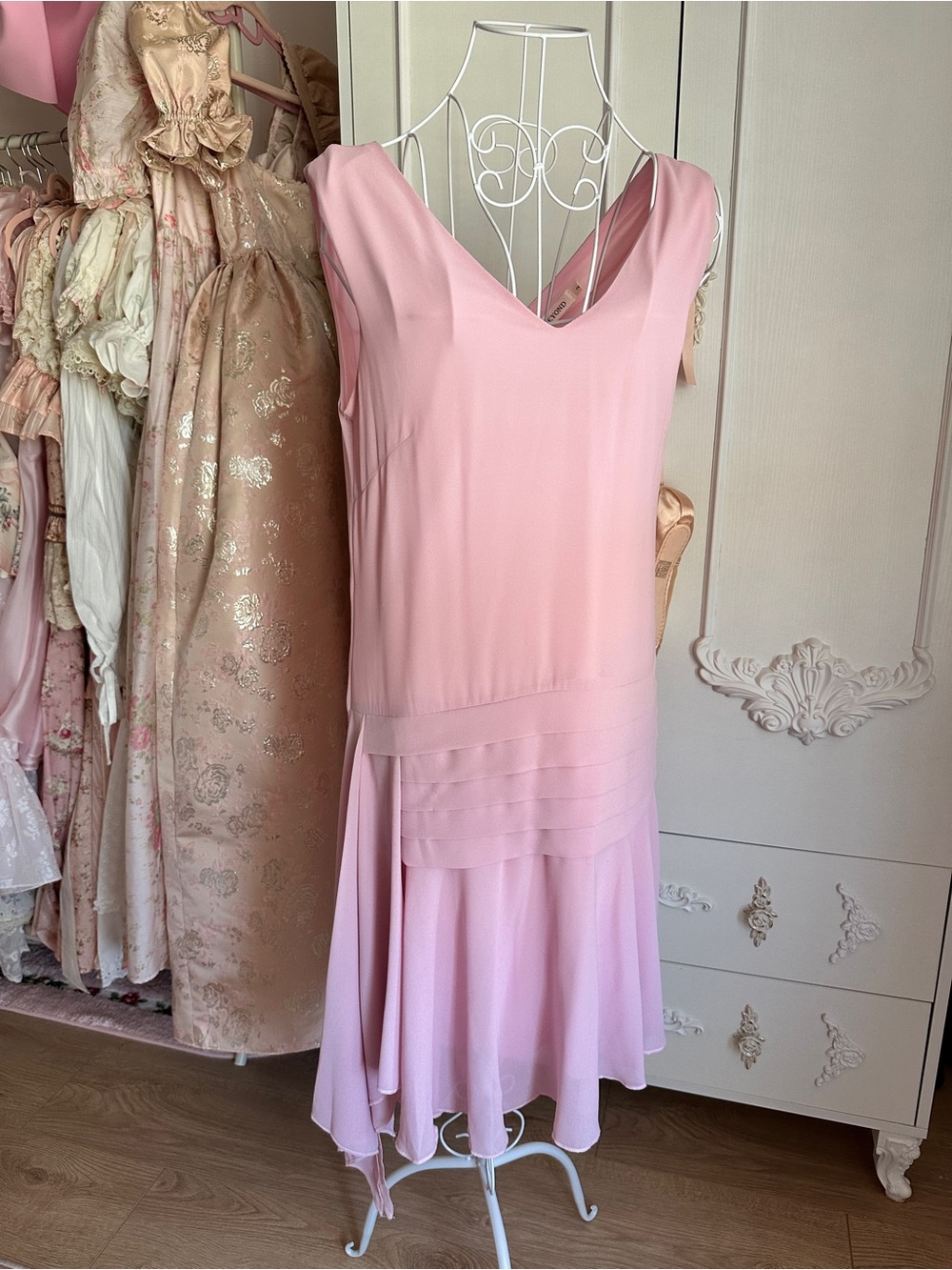 1920s inspired NWT pink dress